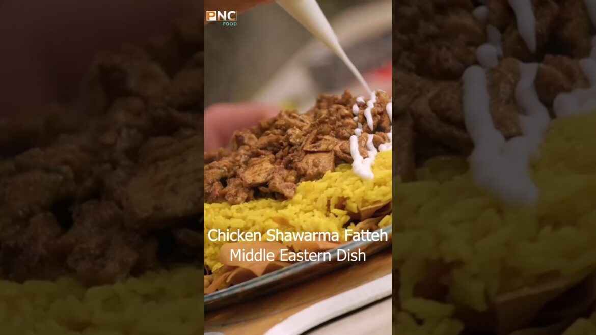 Middle Eastern Chicken Fatteh Explosion!