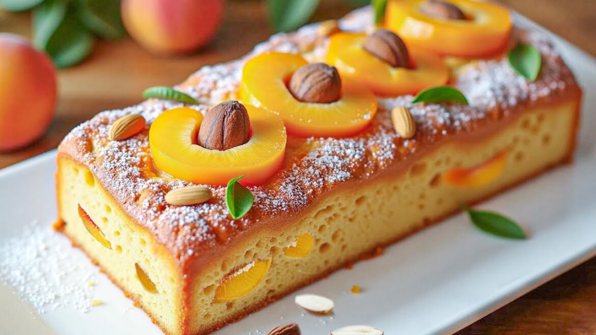 Can You Make This Delicious Apricot Cake at Home? The Perfect Dessert for Sunny Days!