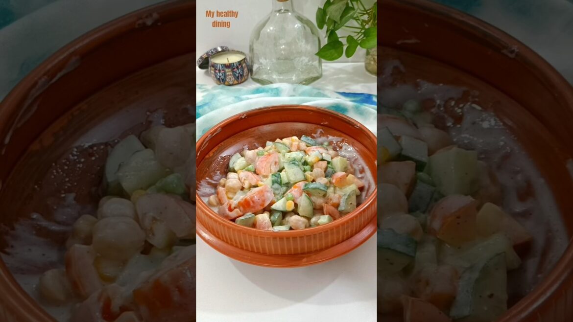 Chickpea salad recipe #recipe