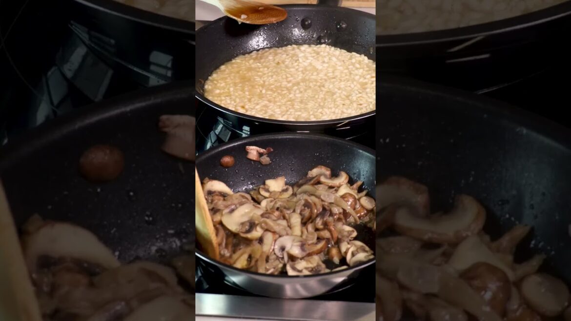 İtalyan Mutfağının Meşhur Lezzeti Mantarlı Risotto İtalyan Mutfağının Meşhur Lezzeti Mantarlı Risotto