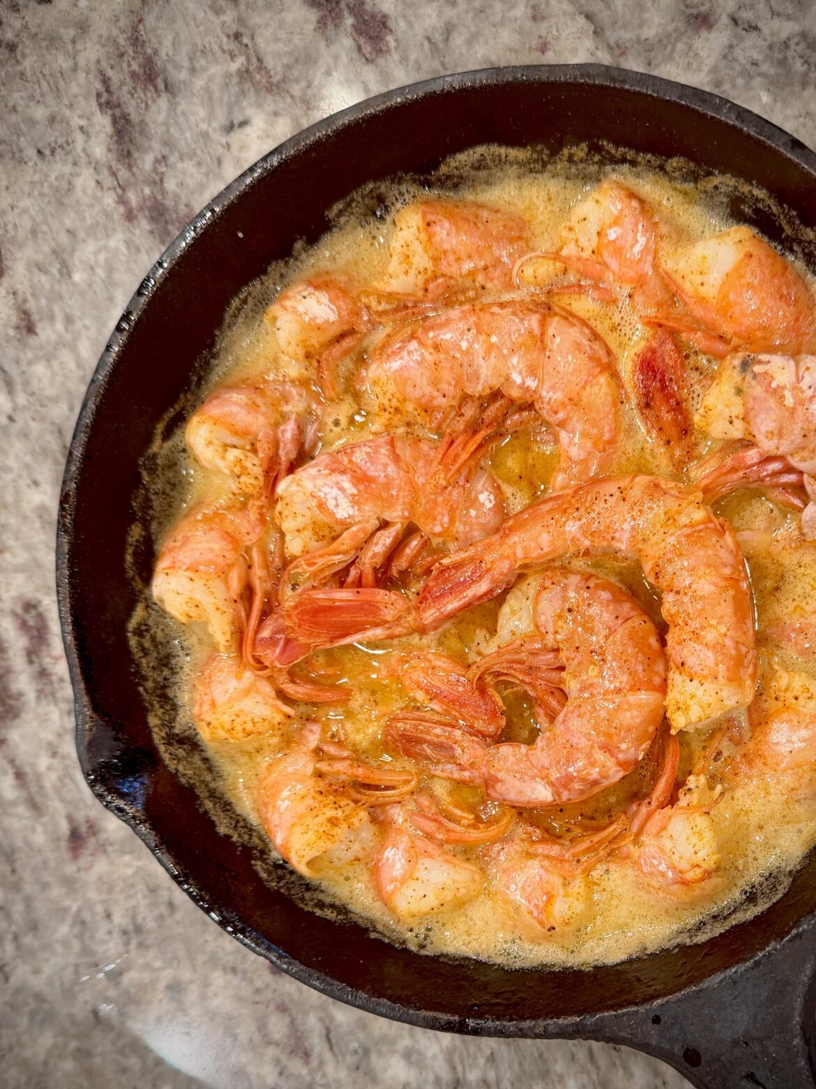 Cajun Butter Roasted Shrimp