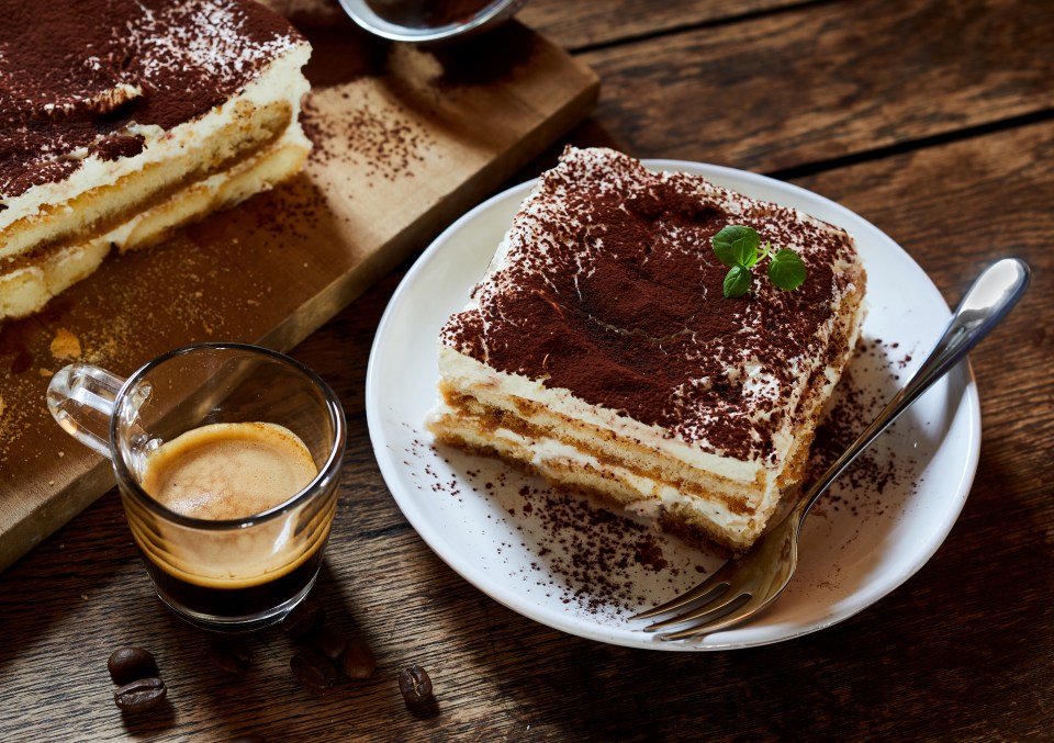 Italian dessert tiramisu is now a favourite of diners everywhere