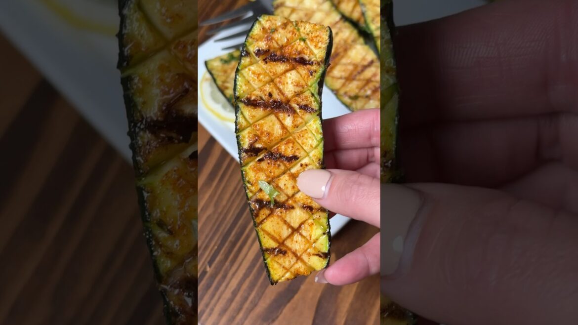 The BEST Grilled Zucchini #recipe