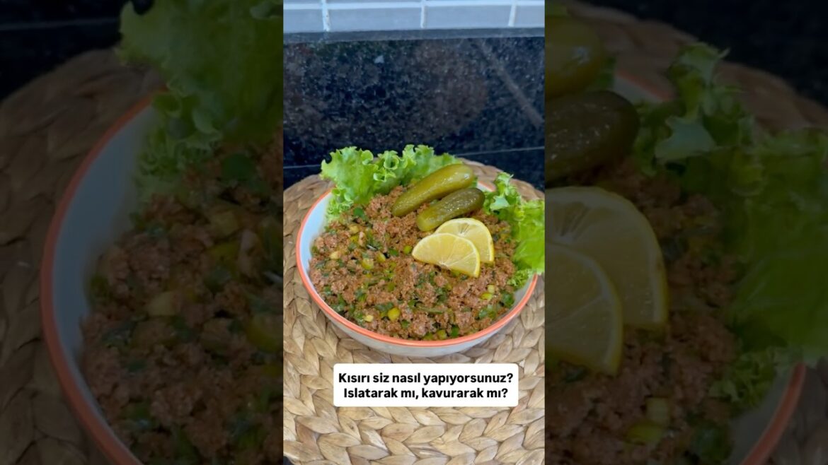 Kısır tarifi #kısır