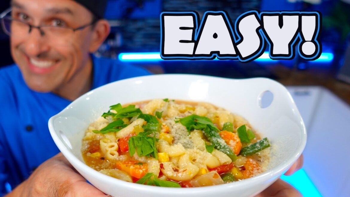 What Happens When You Cook MINESTRONE SOUP with Ninja Foodi Possible Cooker Pro?