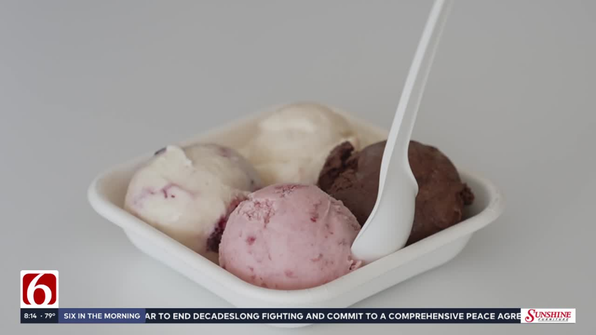 Tulsa ice cream shop celebrates National Ice Cream Day with one-day-only flavors and live DJ