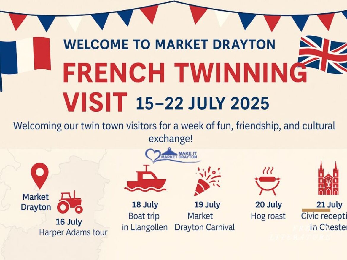 French Twinning Visit in Market Drayton