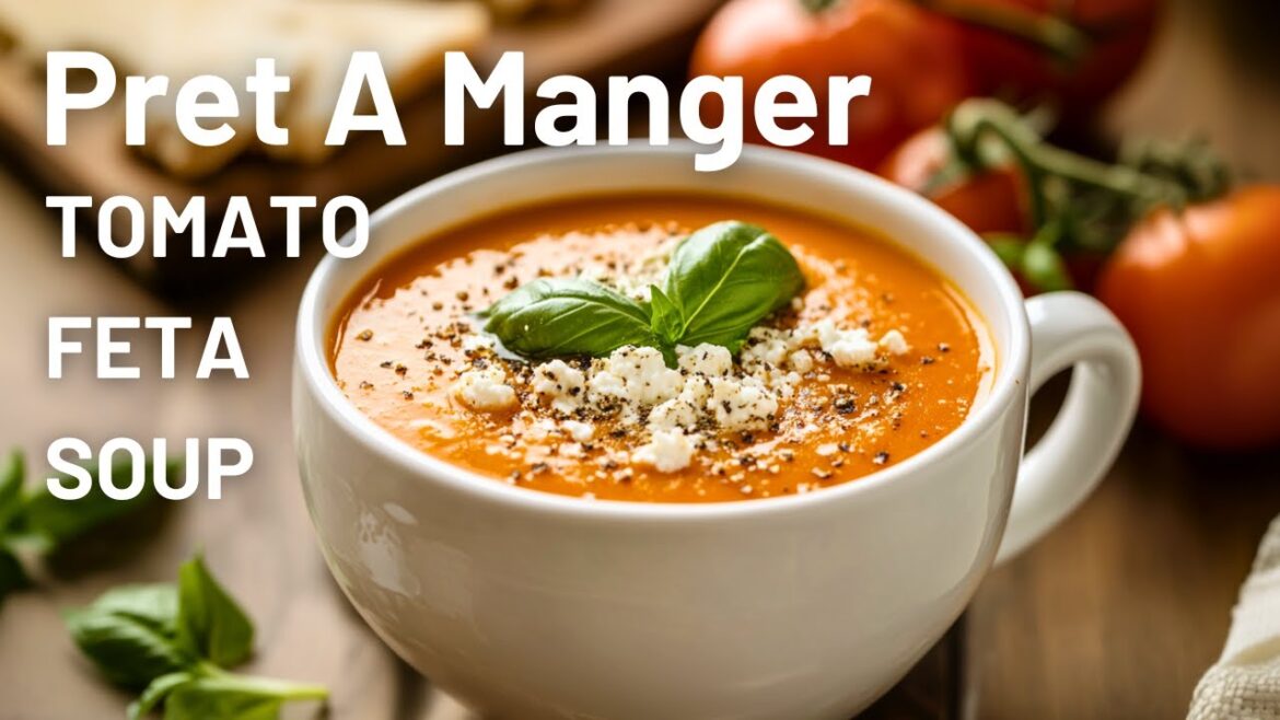 How to make PRET A MANGER'S | Tomato Feta Soup