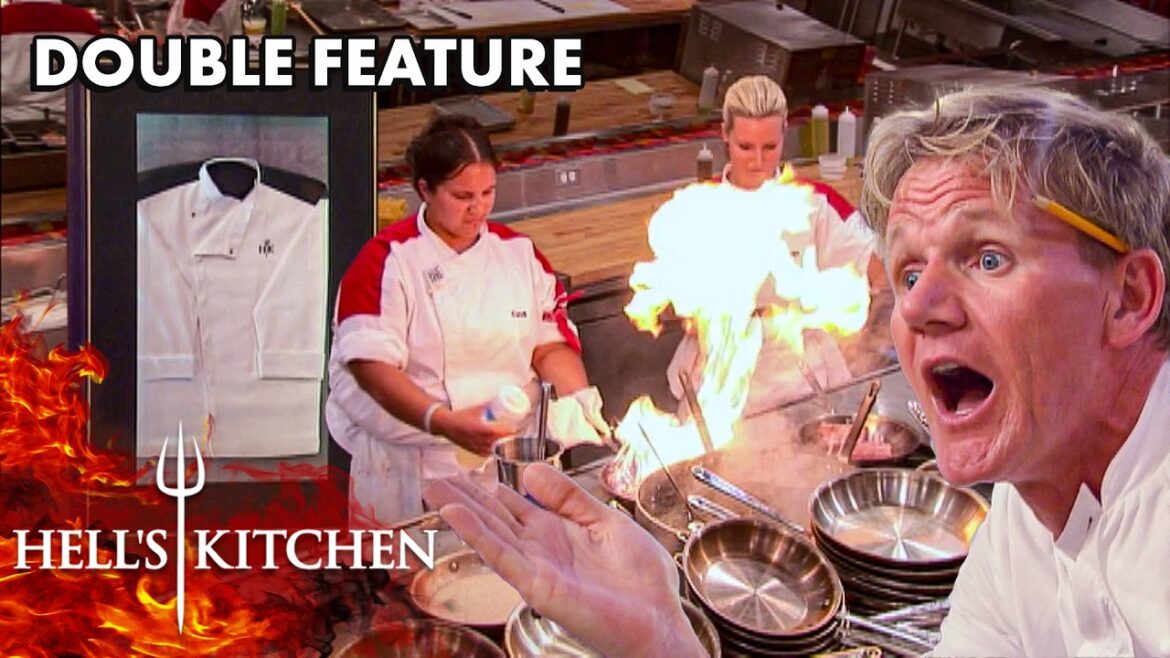 The Battle For Black Jackets Ends In Service Disaster | Hell's Kitchen Double Episode