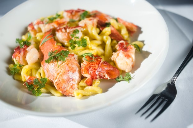 House-made pasta is made all the better with carbonara sauce...