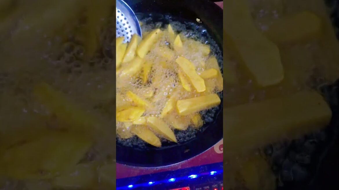 "بطاطا مقلية دهب بدون تعقيد! سر القرمشة@إكسبلورررر @&