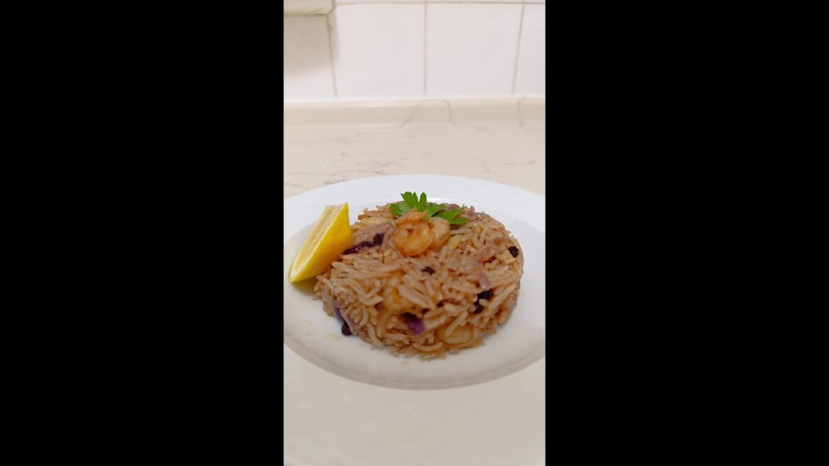 Shrimp Ottoman Rice with Pine Nuts and Currants