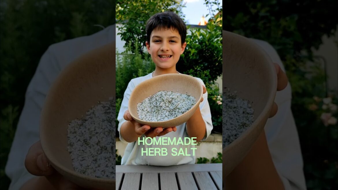 Make Your Own HERB SALT at Home and Save BIG!