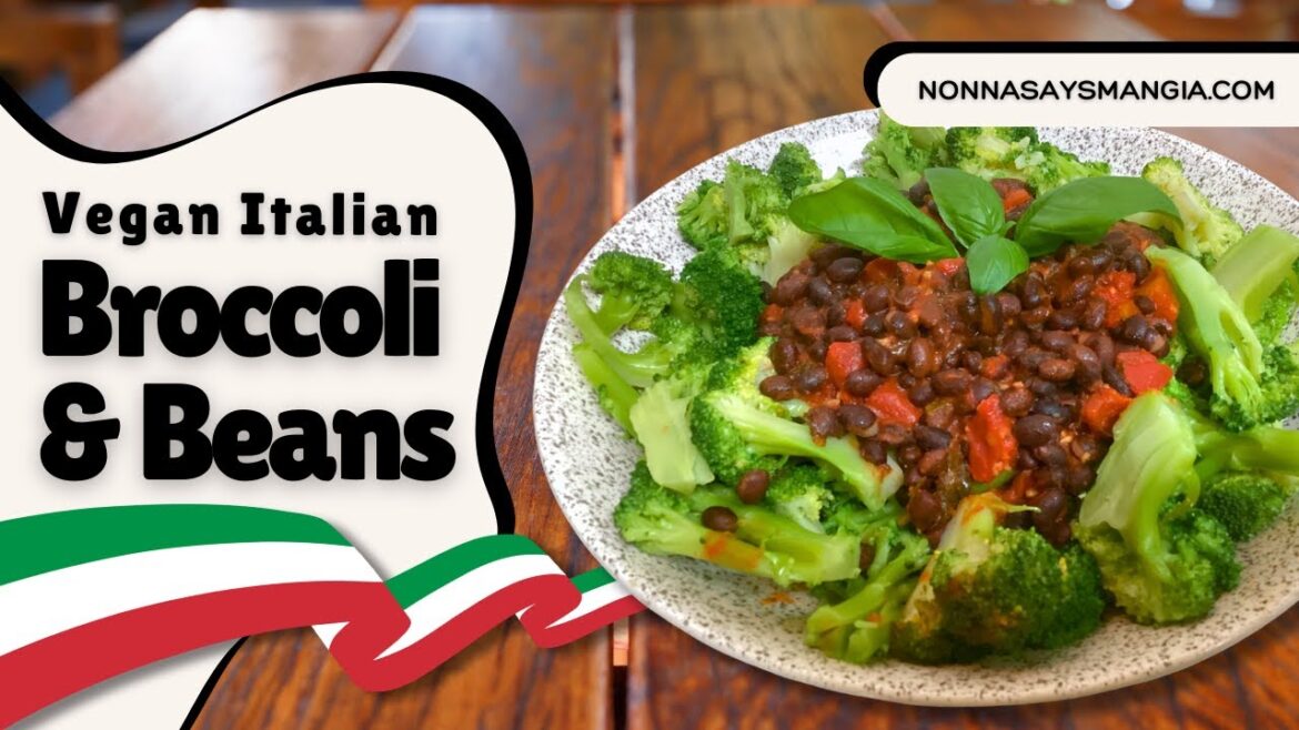 Make this for your Next Vegan Side Dish • Italian Broccoli & Beans Make this for your Next Vegan Side Dish • Italian Broccoli & Beans