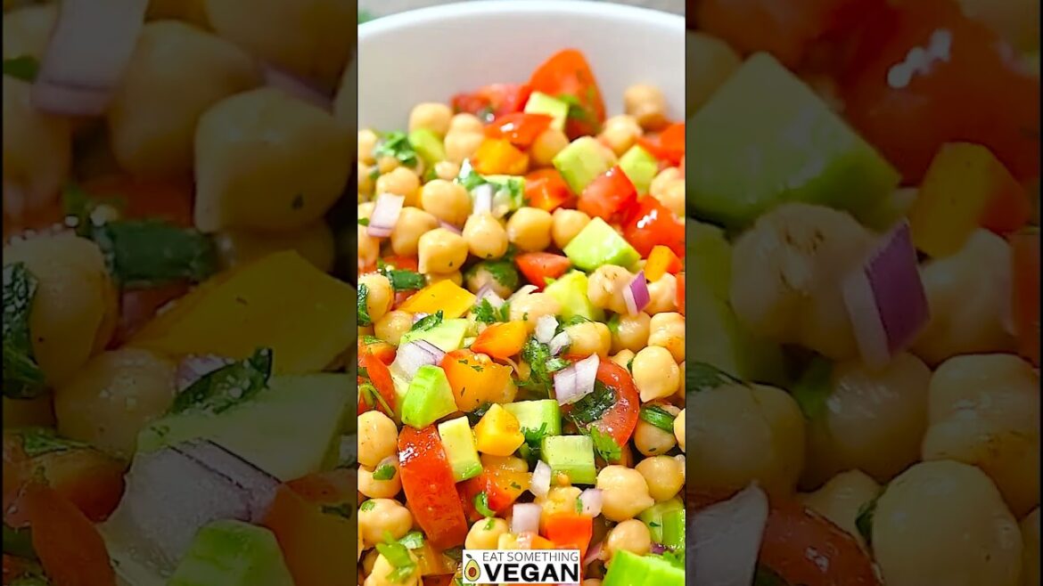 Quick & Easy Chickpea Salad