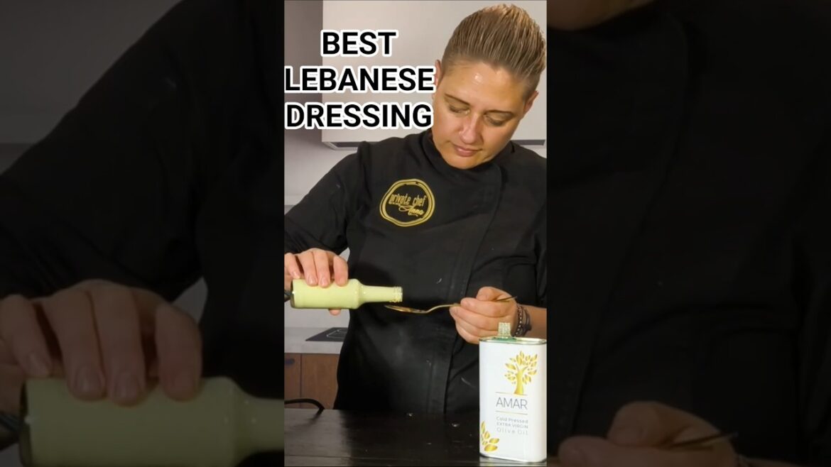 BEST LEBANESE DRESSING #recipe #food #cookingfood #cooking #salads