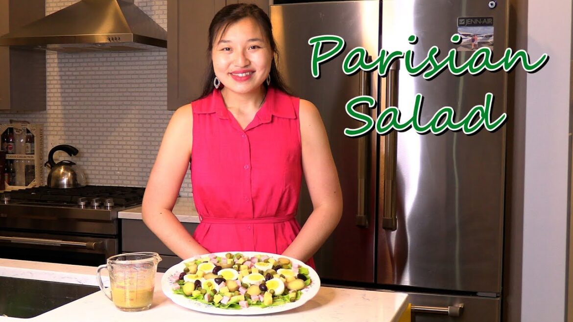 How to Make a Classic Parisian Salad (Salade Parisienne) | Easy French Bistro Recipe