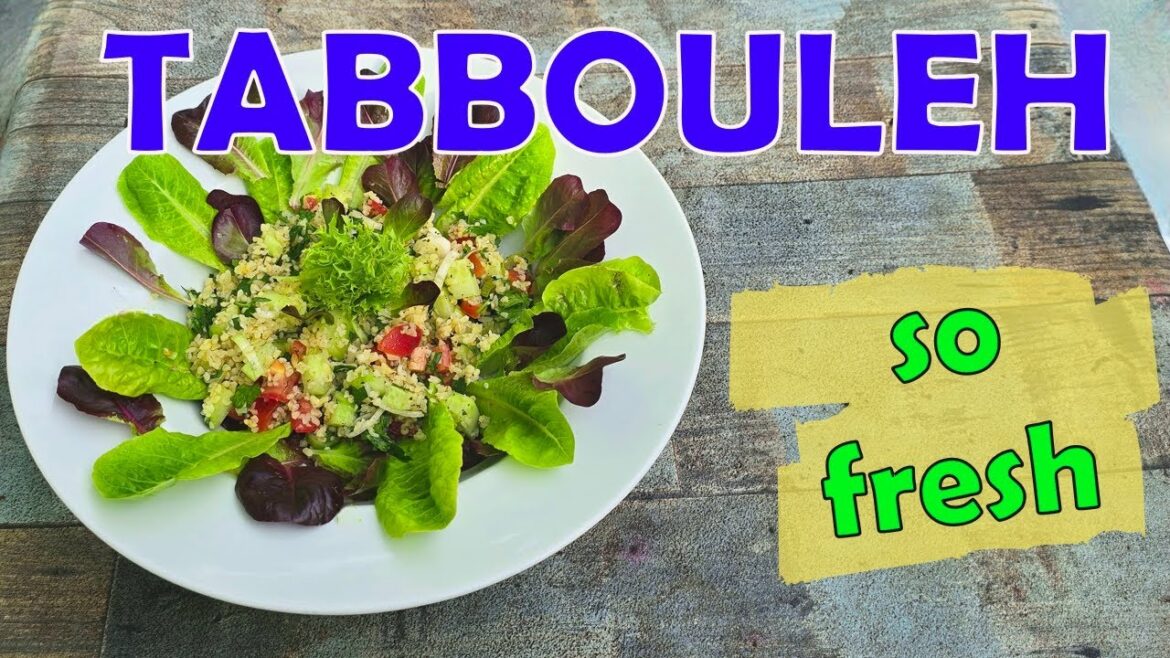 How to Make Tabbouleh – A Classic Lebanese Salad