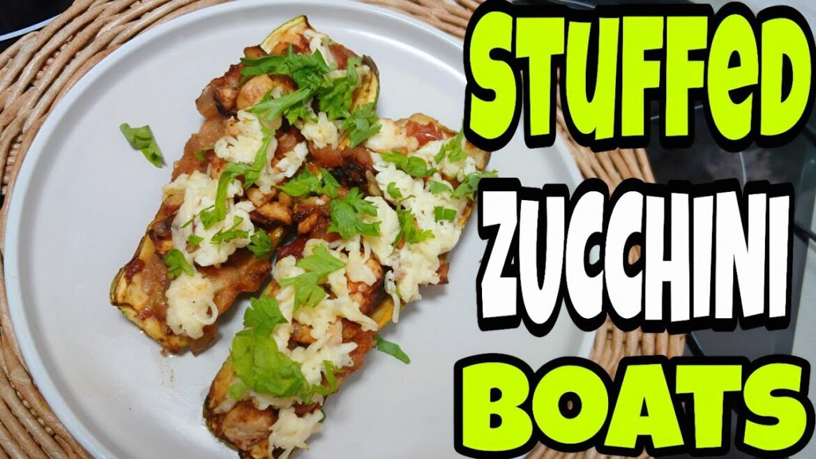 Stuffed Zucchini Boats! I Have Never Eaten Such A Delicious Zucchini! Stuffed Zucchini Boats! I Have Never Eaten Such A Delicious Zucchini!