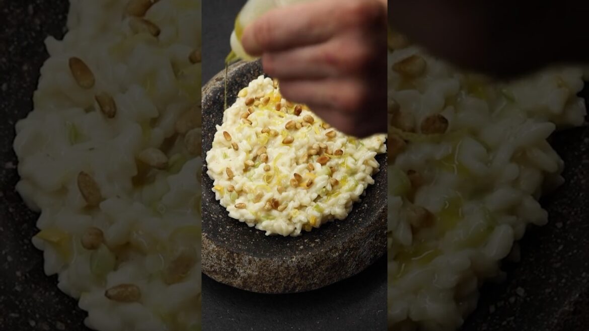 Creamy Courgette Risotto #risottorecipe #italiancusine #easycooking