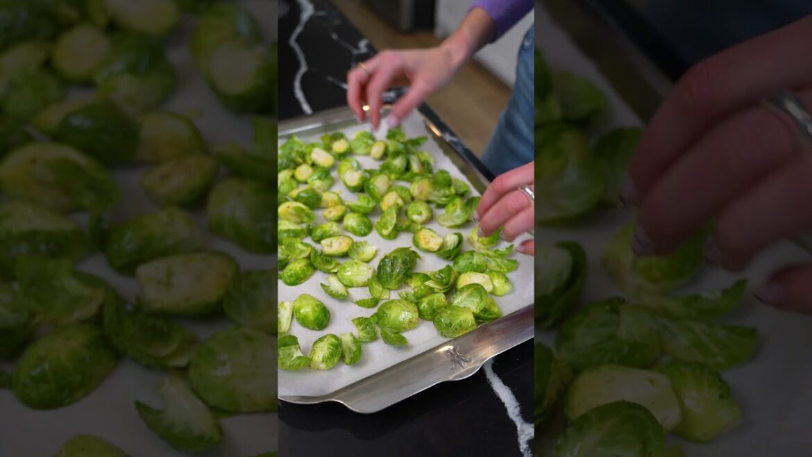 How to make restaurant style brussel sprouts #brusselssprouts #recipe #cooking