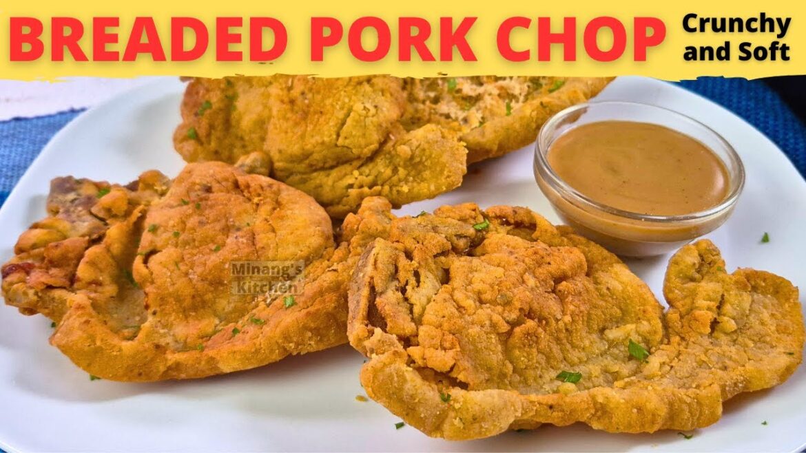 BREADED PORK CHOPS | Crunchy, Soft  And Tender | How To Make Fried PORK CHOPS