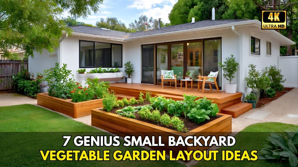 7 Genius Small Backyard Vegetable Garden Layout Ideas