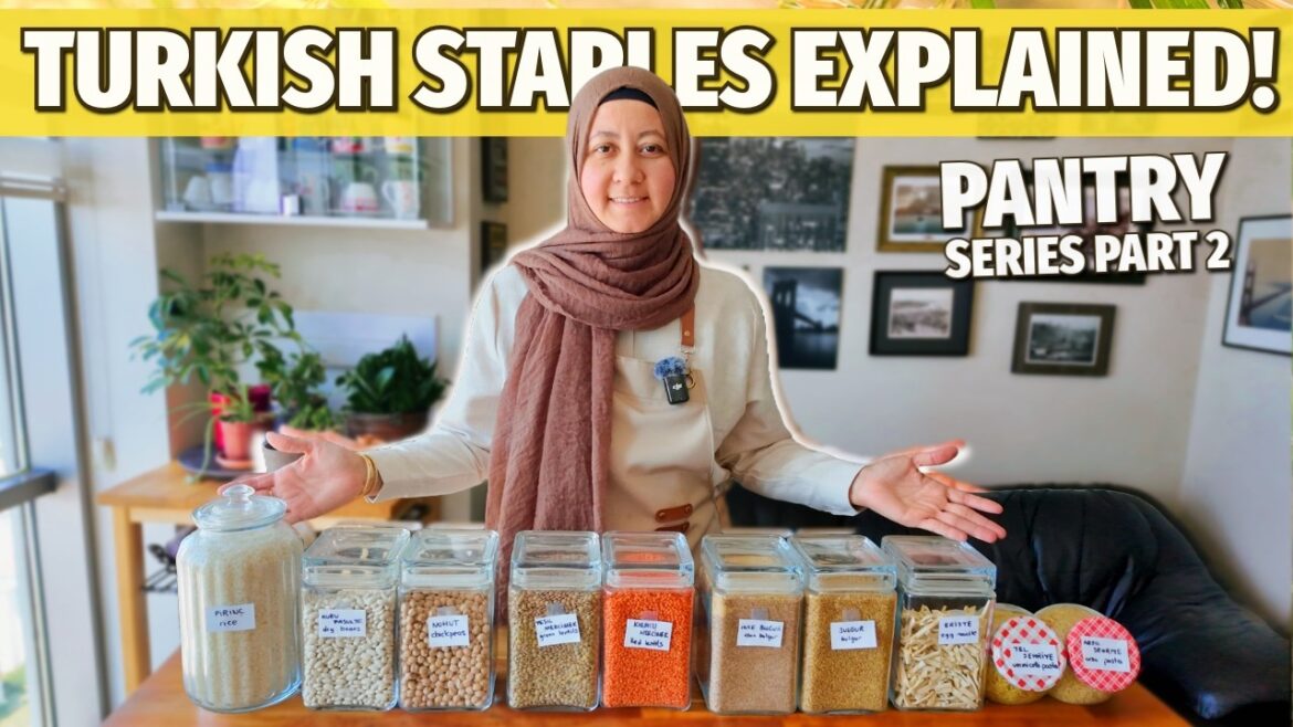 How Do Turks Use Chickpeas, Bulgur & Lentils? (Pantry Secrets Ep. 2)