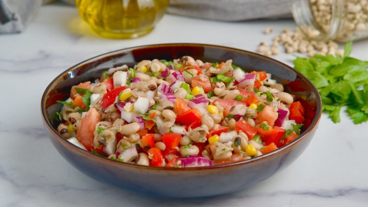 Mediterranean Black Eyed Peas & Corn Salad Mediterranean Black Eyed Peas & Corn Salad
