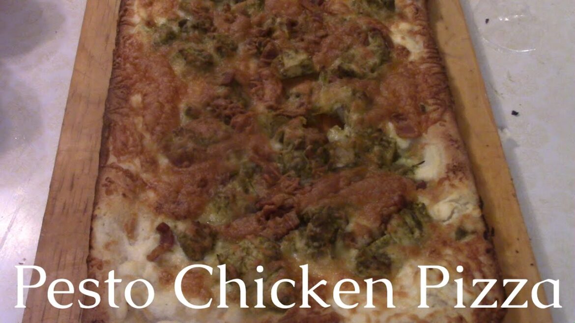 Pesto Chicken Pizza