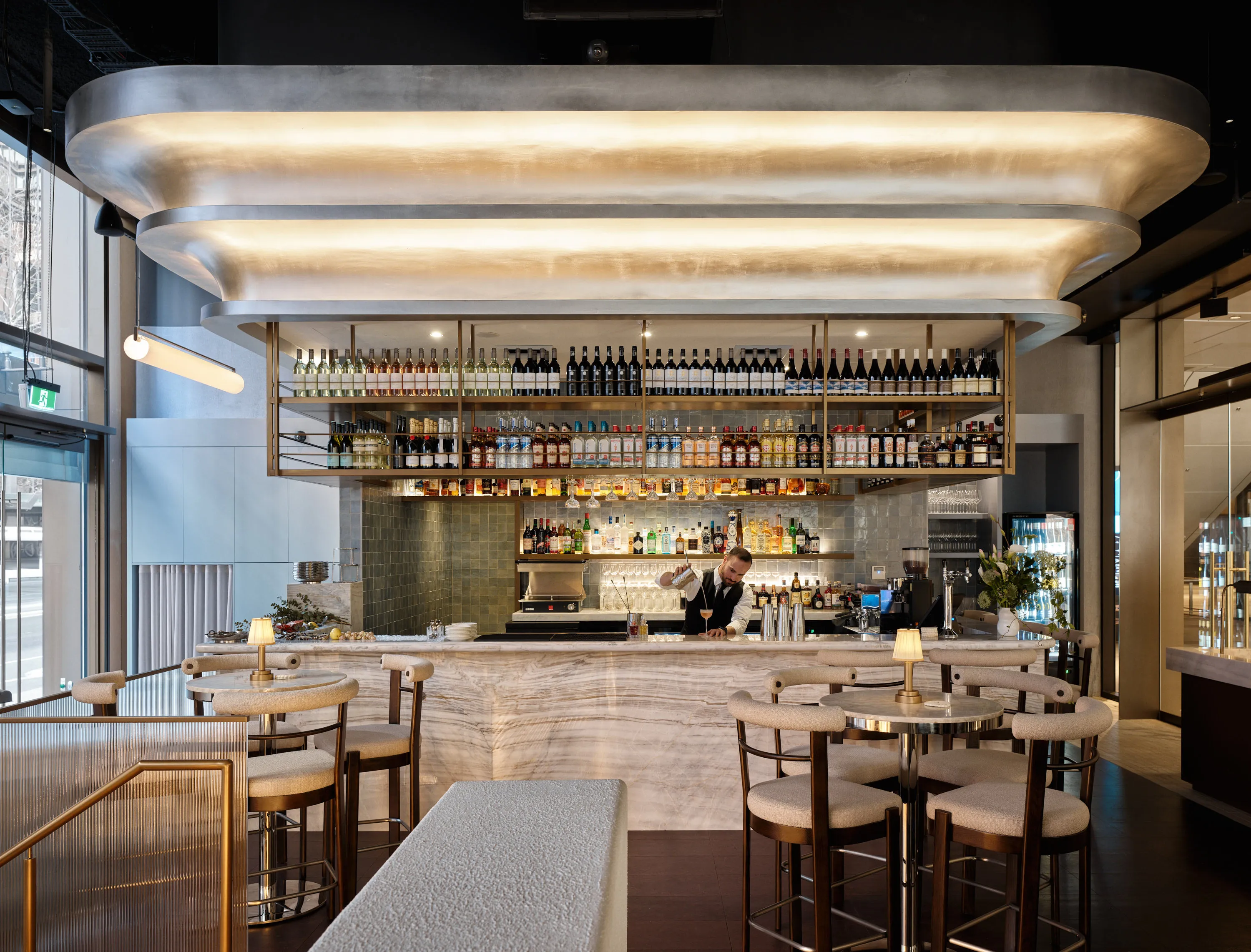 Inside LouLou Bistro