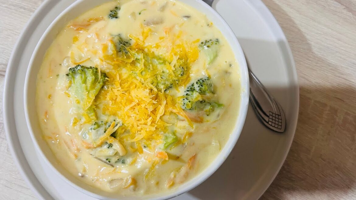 Ubundi  Buryo Watekamo Isupu Iryoshye| Broccoli | Fromage |Broccoli cheddar Soup#cooking #soup