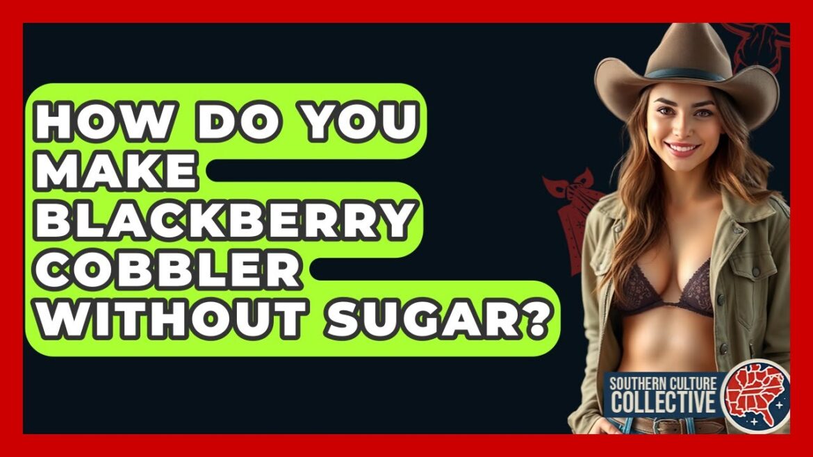 How Do You Make Blackberry Cobbler Without Sugar? – Southern Culture Collective How Do You Make Blackberry Cobbler Without Sugar? - Southern Culture Collective
