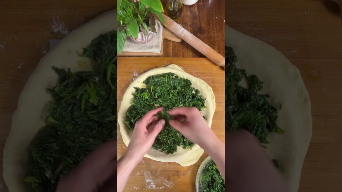 Scacciata di spinaci #ilcaldosaporedelsud