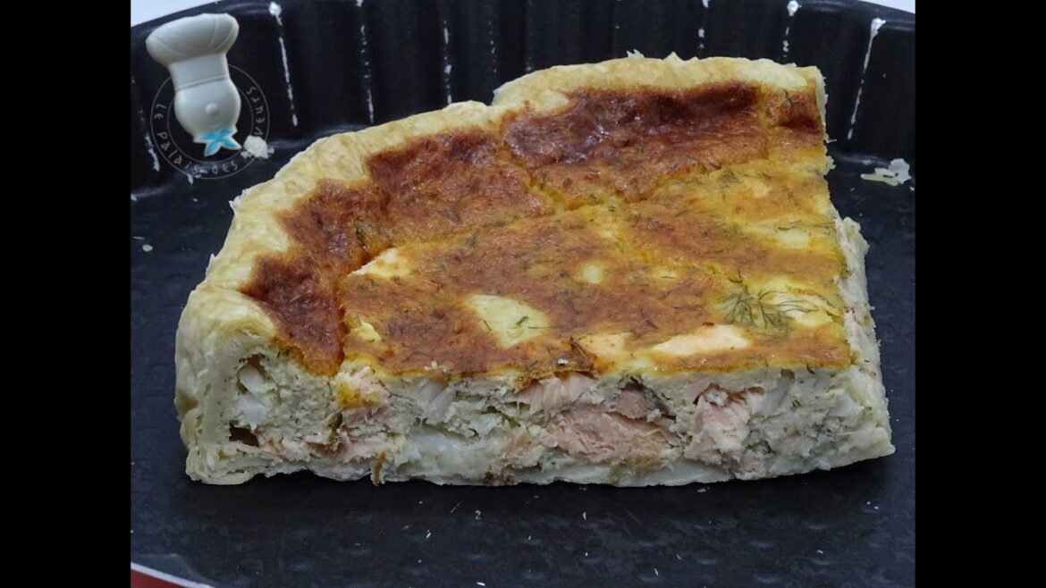 Recette de tarte au poisson et au tarama Recette de tarte au poisson et au tarama