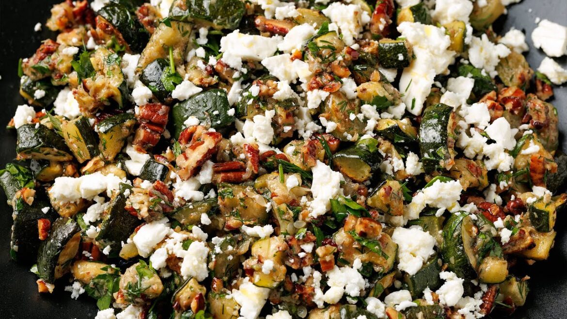 Warm Zucchini Salad Warm Zucchini Salad