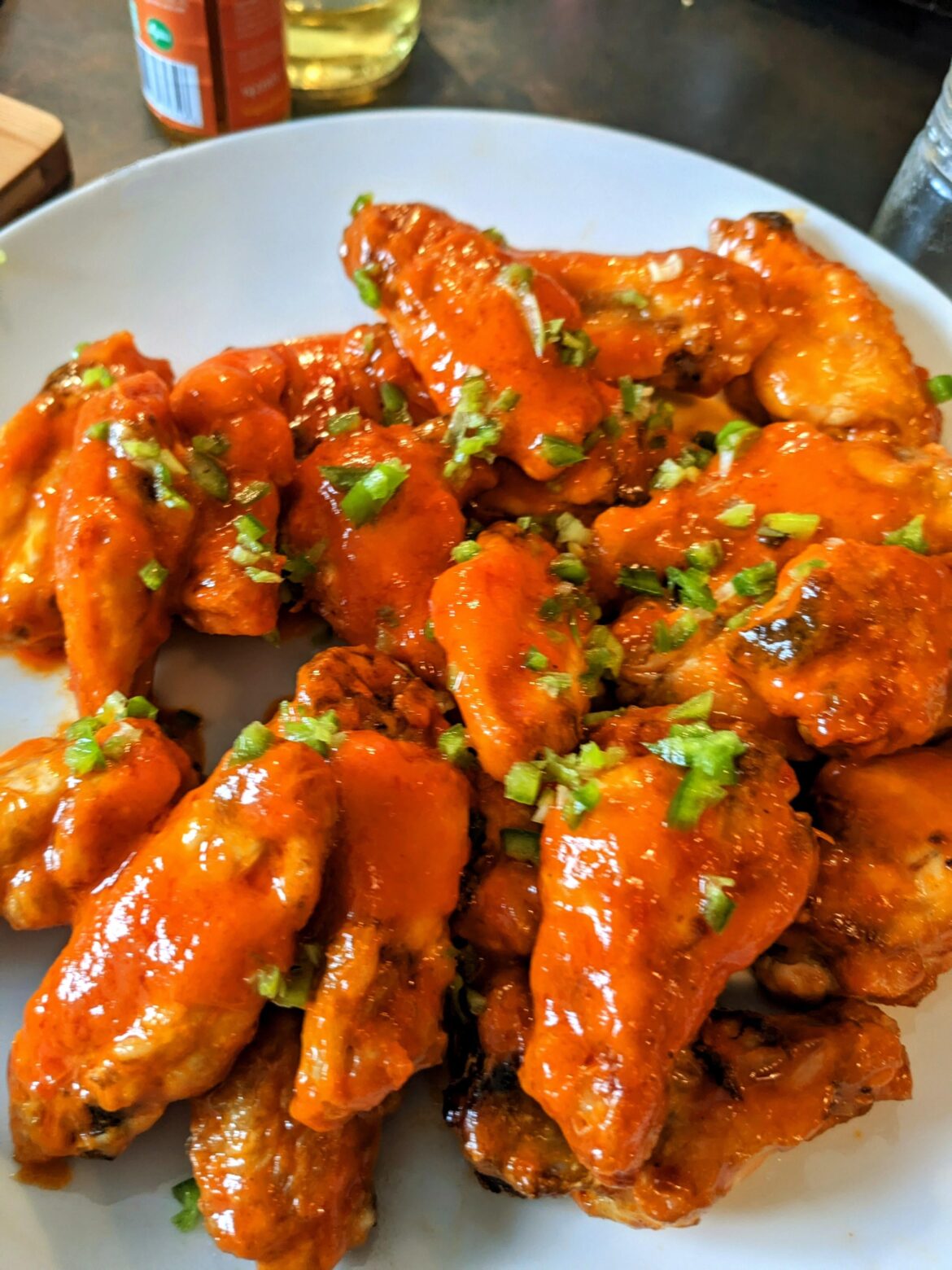 [homemade] wings from a buffalo I found