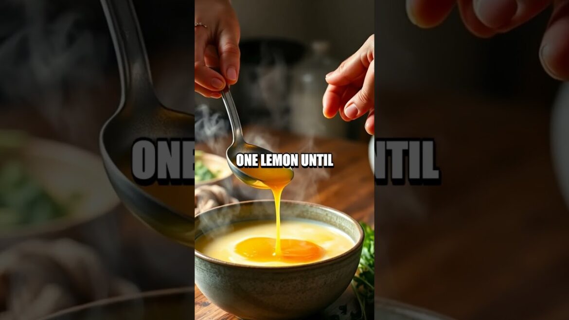 Quick and Easy Greek Avgolemono Soup