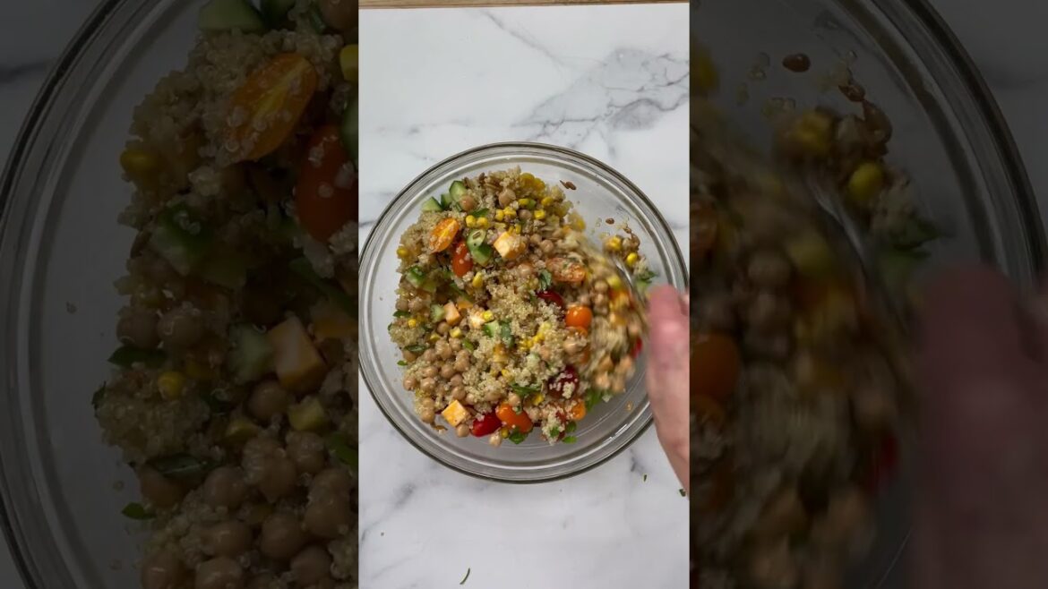 Easy Mediterranean Quinoa Salad