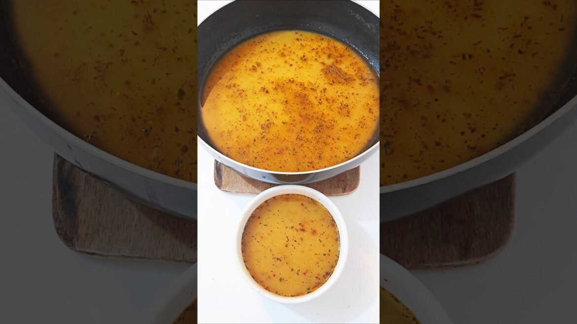 Delicious lentil soup