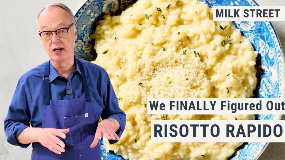 We FINALLY figured out...quick skillet risotto | Risotto Rapido