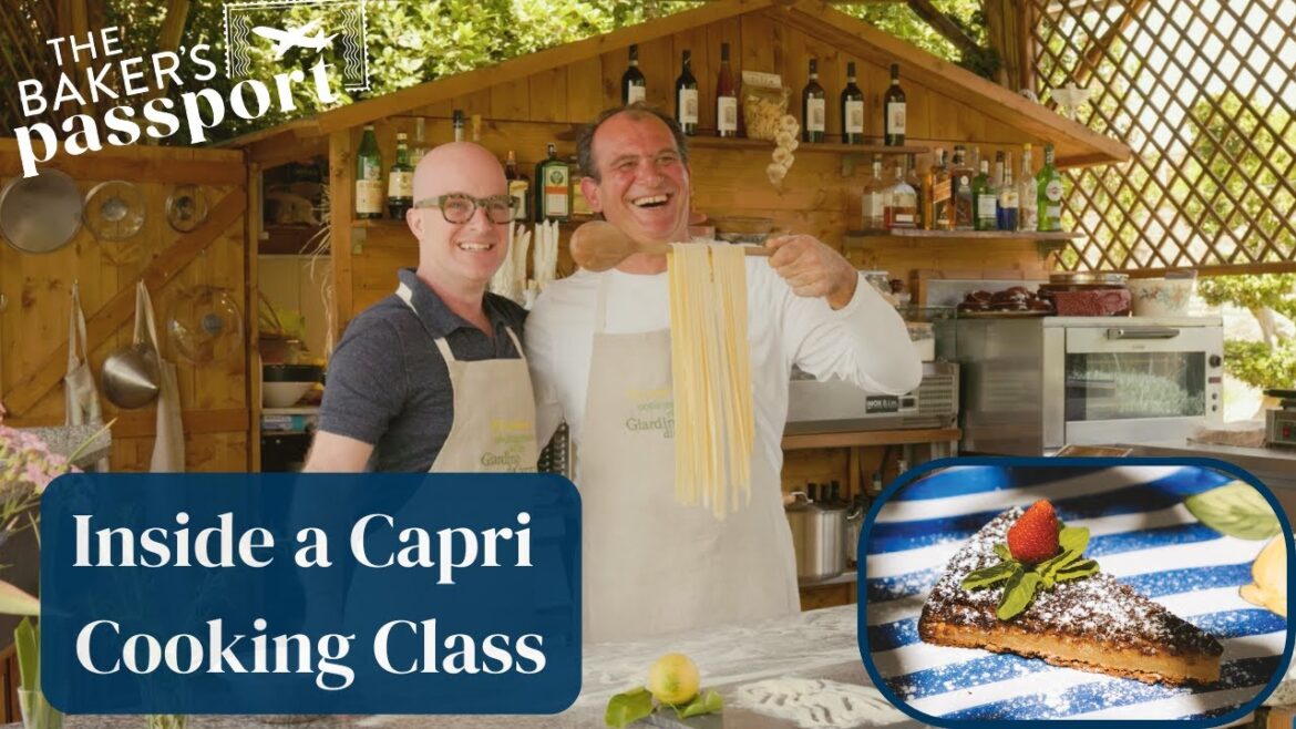 Inside a Capri Cooking Class | Learn to Make Torta Caprese al Limone