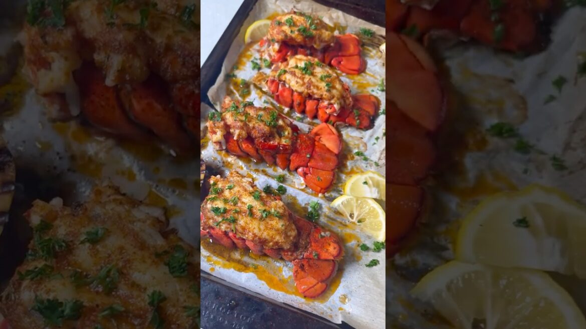 This lobster tail recipe guarantees tender, juicy lobster every time! This lobster tail recipe guarantees tender, juicy lobster every time!