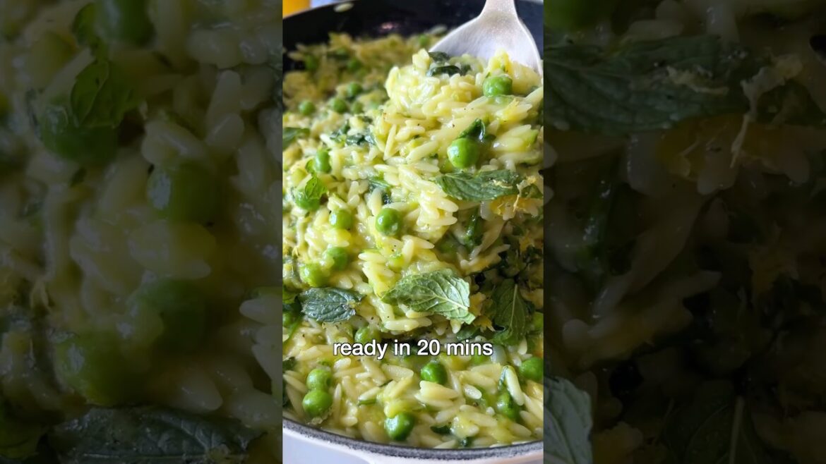 Easy Lemon Orzo in One Pot