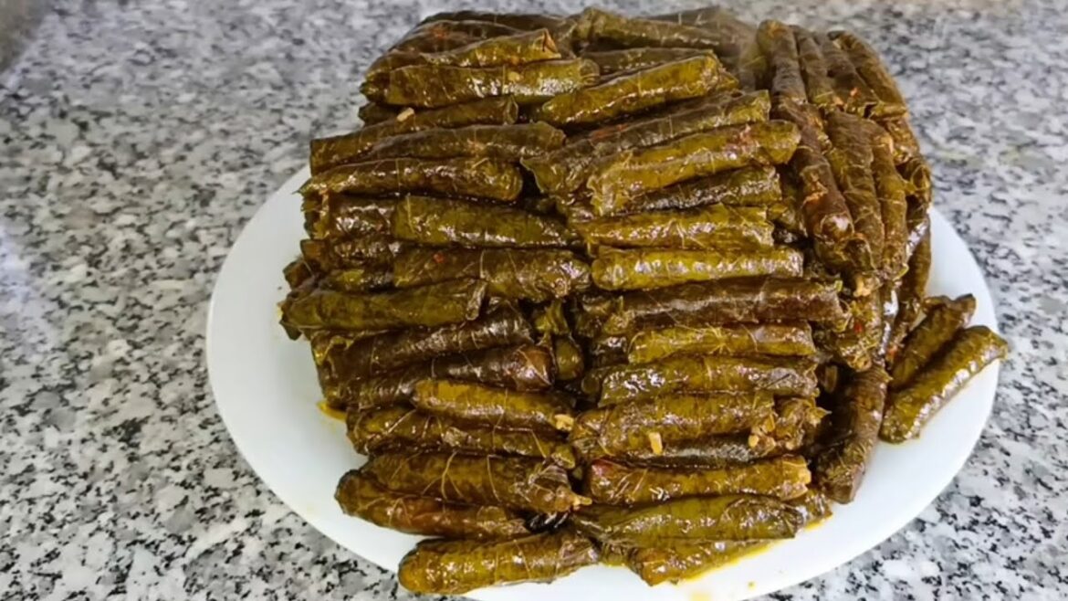 ⭐️ ZEYTİNYAĞLI YAPRAK SARMASI ⭐️HATAY USULÜ YAPRAK SARMASI #food
