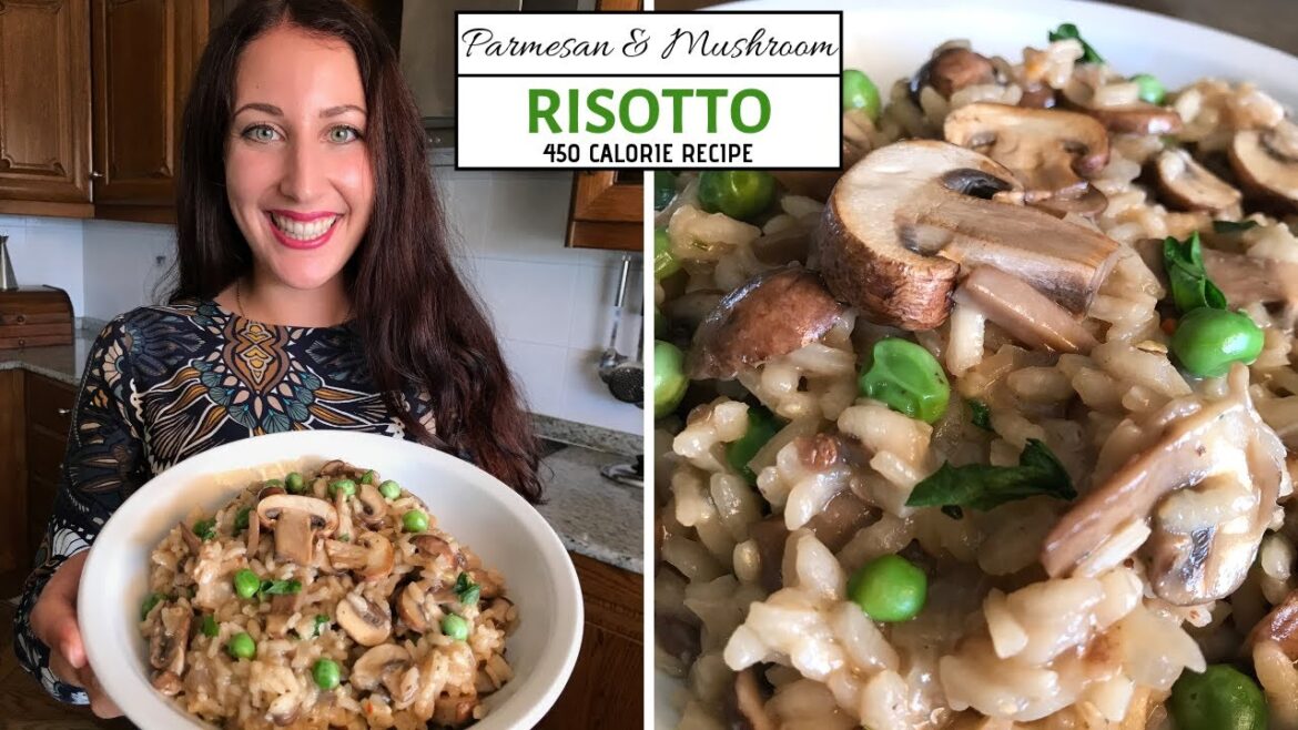Creamy Parmeggiano & Mushroom Risotto | Weight Loss Recipe Creamy Parmeggiano & Mushroom Risotto | Weight Loss Recipe