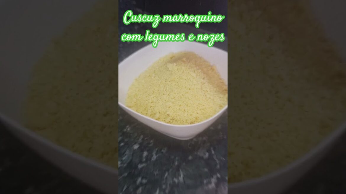 Cuscuz marroquino com legumes e nozes #dicadochef #newmusic #amocozinhar #food #chef #viralvideo