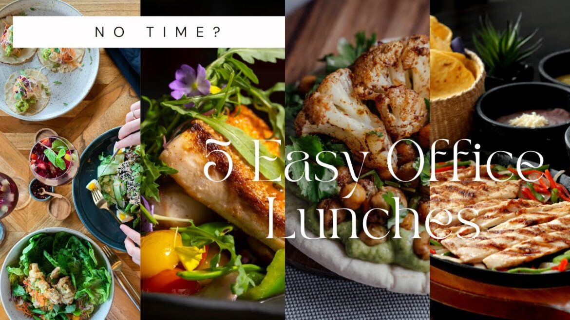 Healthy Office Lunches  7 Make Ahead Recipes You’ll Love! Healthy Office Lunches  7 Make Ahead Recipes You’ll Love!