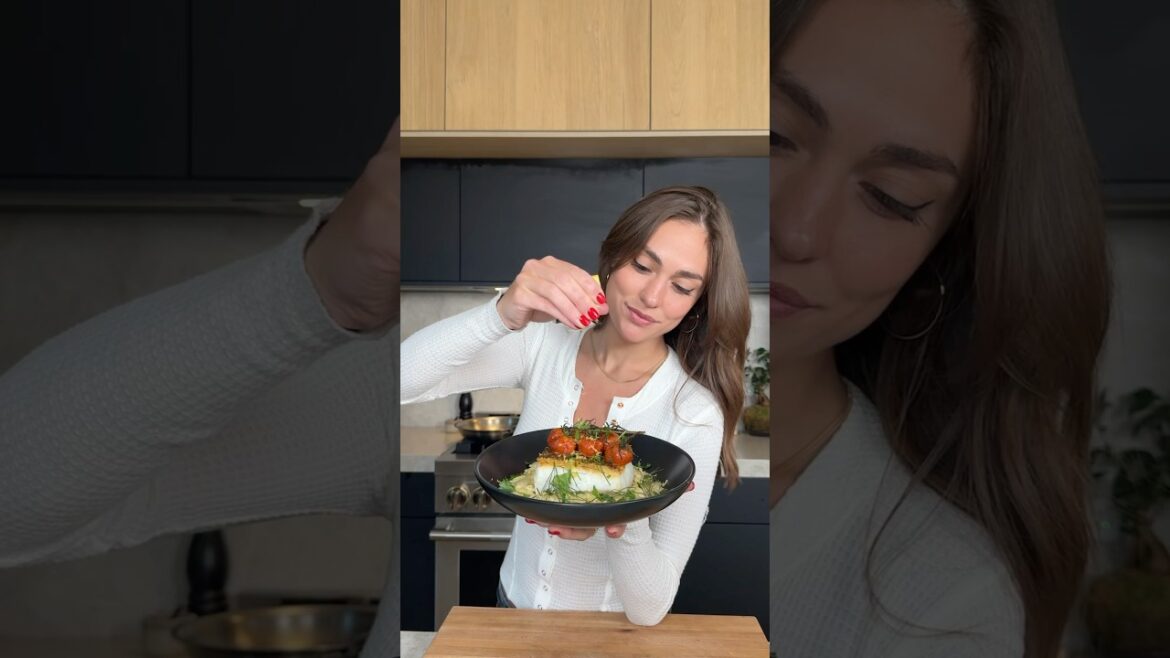 SEABASS WITH CREAMY ORZO SEABASS WITH CREAMY ORZO