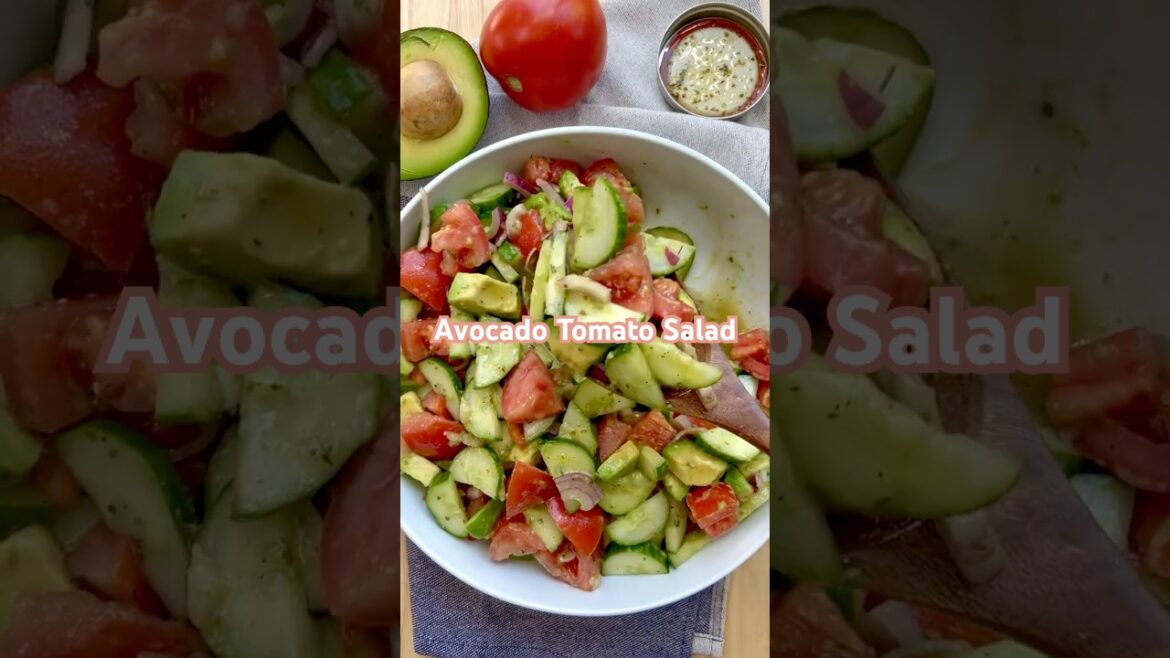 Avocado Tomato Salad